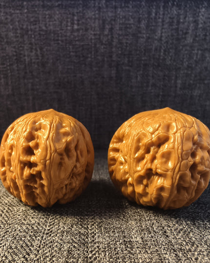 Collector Grade YuanBao (Ingot) Wenwan Walnuts (34×30mm)
