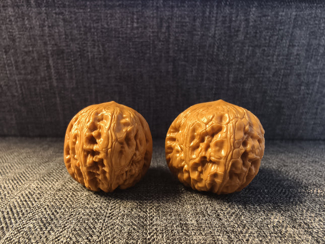 Collector Grade YuanBao (Ingot) Wenwan Walnuts (34×30mm)
