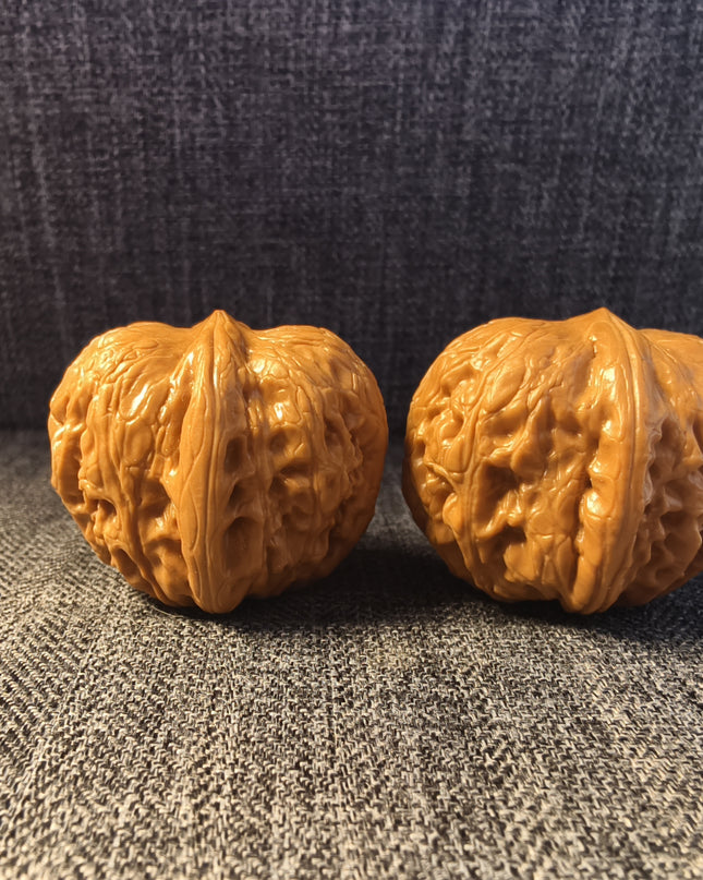 Collector Grade YuanBao (Ingot) Wenwan Walnuts (34×30mm)
